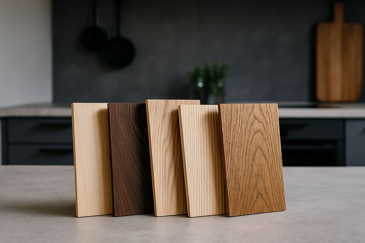 Küchenbau Holzarten im Küchenbau Heimische Hälzer